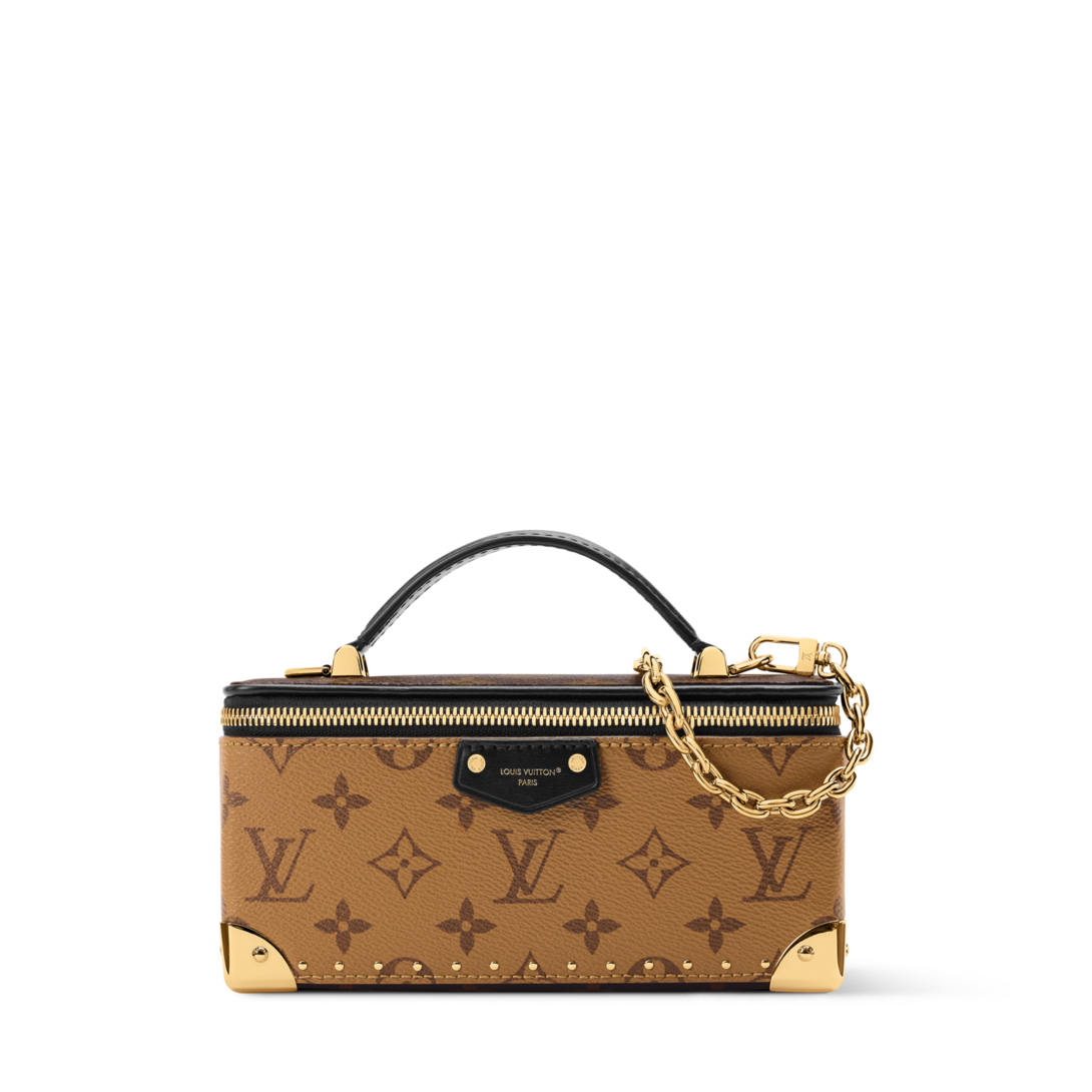 Vanity Pouch Trunk Monogram Reverse Canvas - Wallets and Small